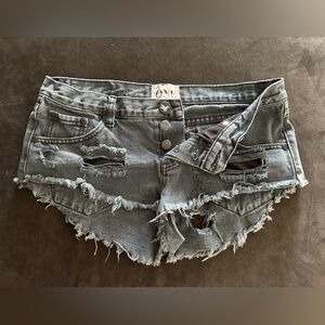 One Teaspoon Denim Shorts
